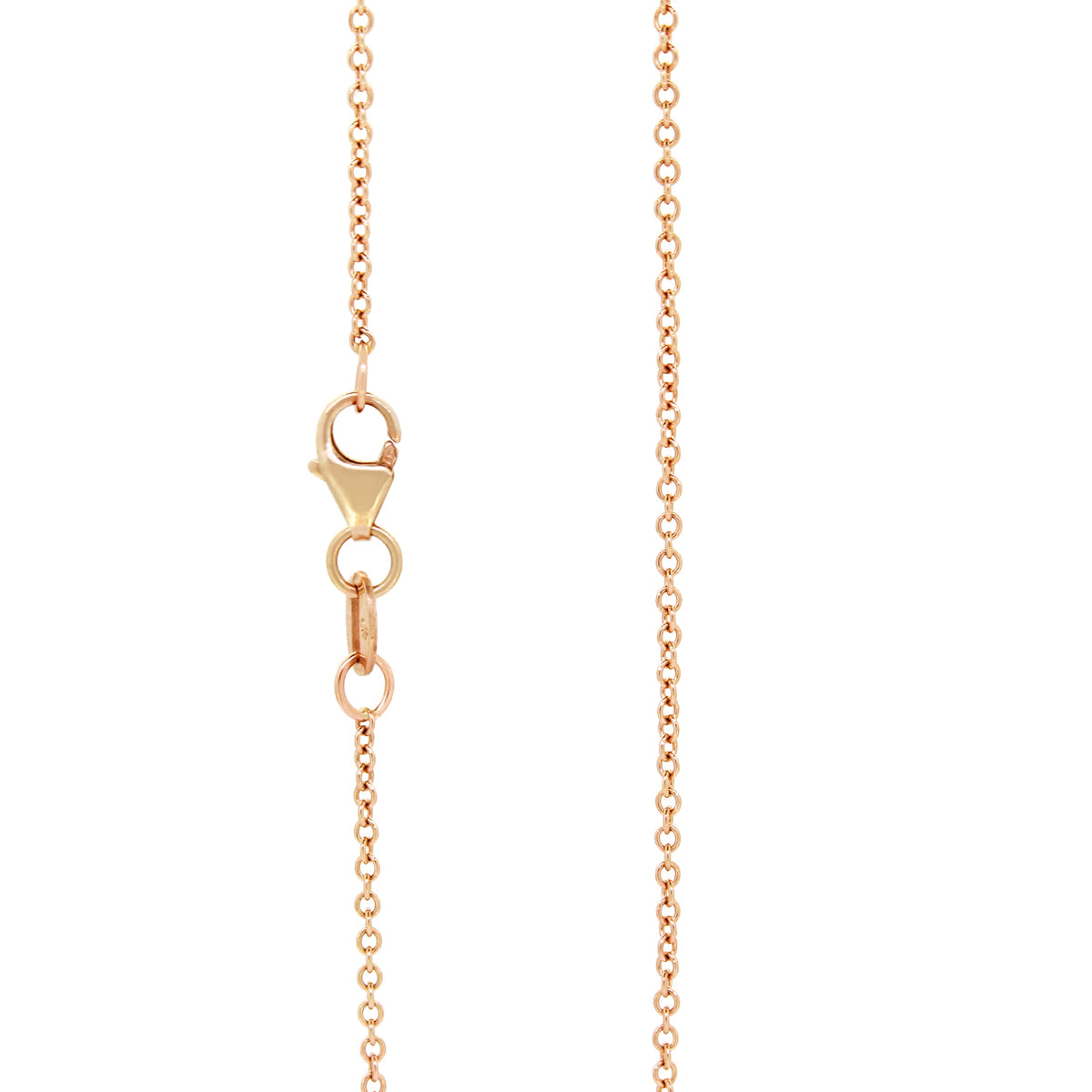 9k Rose Gold Rolo Chain - Medium – Southern Cross Jewels
